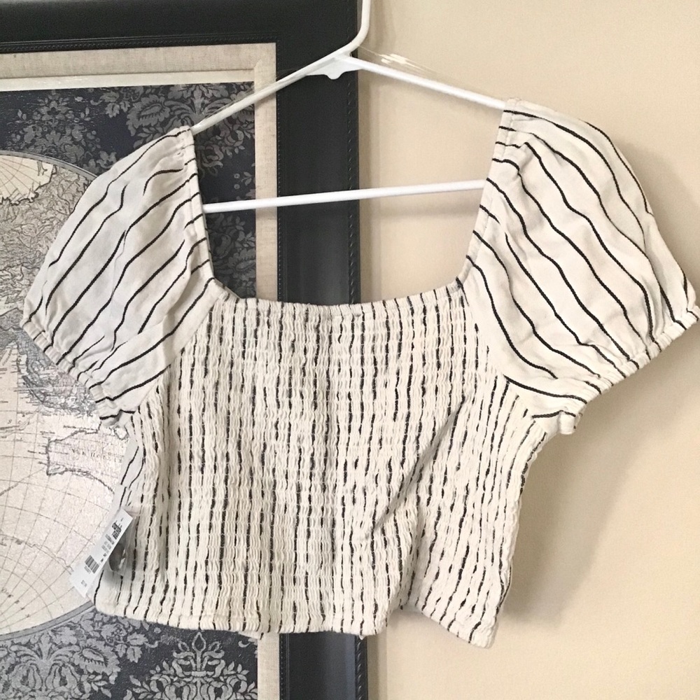 Striped crop top - Picture 4 of 5